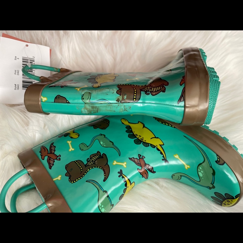 Toddler boy rain boots